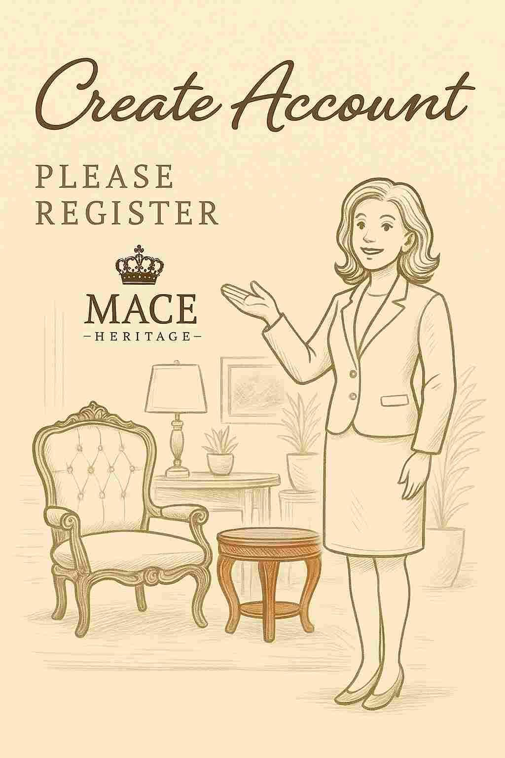 Register an account