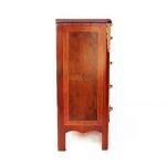 Barocke Kommode - Sideboard - Vier Schubladen - Messing - Farbe braun - MACE