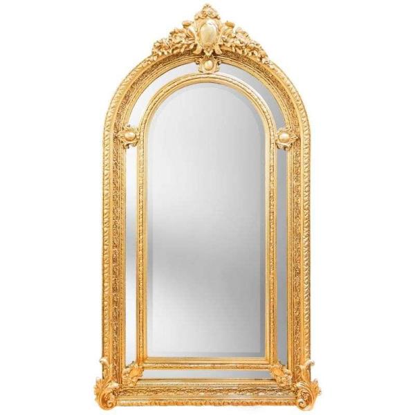 MACE Heritage - Barockspiegel - Stil Napoleon III - Großformat - Wohnzimmer - Bürozimmer - Rezeption - Goldfarbe