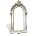 MACE Heritage - Barockspiegel - Stil Louis XVI - Großformat - Klassischer Spiegel - Wohnzimmer - Farbe Gold/Weiß