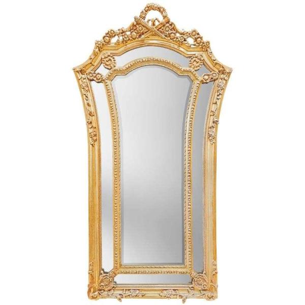 MACE Heritage - Barockspiegel - Stil Louis XVI - Großformat - Klassischer Spiegel - Luxusspiegel - Gold