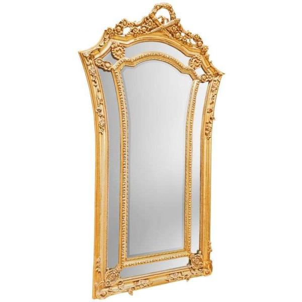 MACE Heritage - Barockspiegel - Stil Louis XVI - Großformat - Klassischer Spiegel - Luxusspiegel - Gold
