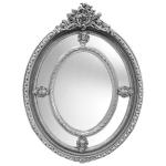 MACE Heritage - Barockspiegel - Stil Louis XVI - Ovale Form - Bordellparks - Silber - Klassischer Spiegel