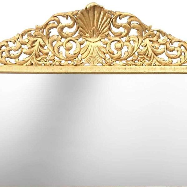 MACE Heritage - Luxuriöser Barockspiegel - Sehr großes Format - Klassischer Spiegel - dekorativer Spiegel - Goldfarbe