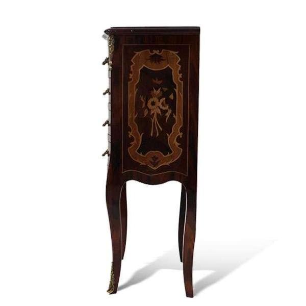 MACE Heritage - Barocke Kommode - Stil Louis XVI - Braun - Messing - Handgefertigt - Für Alle Räume