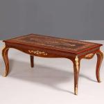 MACE - Exquisite Louis XV-style coffee table - Elegant curves - high quality materials for your living room