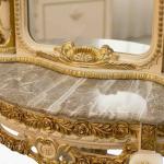 MACE Heritage – Monumental Baroque Mirror with Console Table and Marble Top