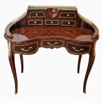 MACE Heritage – Baroque Secretary Desk in Solid Wood with Brass Details