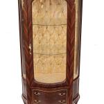Barock Vitrine Vitrinenschrank Rokoko Antik Schrank Sideboard Louis XV