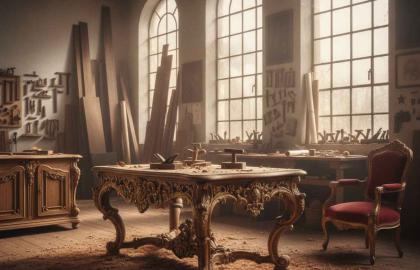 Mobilier baroque fait main : qualité, construction et véritable artisanat