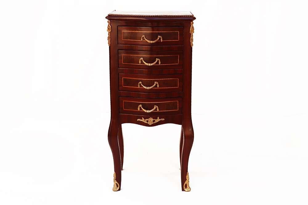 Kommode Barockschrank Louis XV antiken Stil