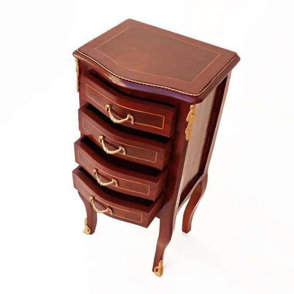 Kommode Barockschrank Louis XV antiken Stil