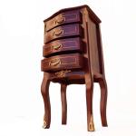 Kommode Barockschrank Louis XV antiken Stil