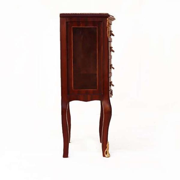 Kommode Barockschrank Louis XV antiken Stil