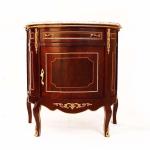 Baroque style - Brass washbasin cabinet with beige marble - Brass - Colour brown - MACE