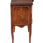 Baroque Louis XV - Commode - Chest of drawers - Brown colour - Classic furniture - All rooms furniture - Marquetry - Two drawers - MACE