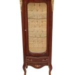 Baroque glass cabinet Rococo antique style cabinet Louis XV
