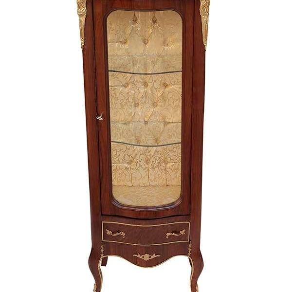 Barock Vitrine Rokoko Antikstil Vitrine Louis XV