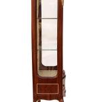 Baroque glass cabinet Rococo antique style cabinet Louis XV