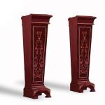 MACE Heritage - Meuble classique baroque – rouge