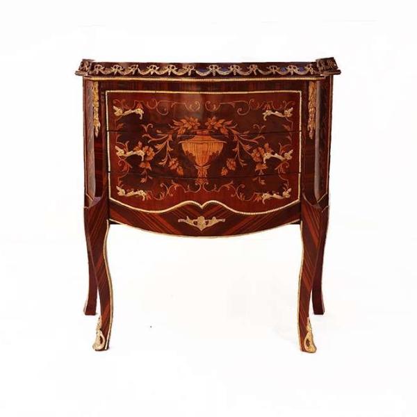 Chest Of Drawer Baroque Cabinet Louis Xv Antique Style