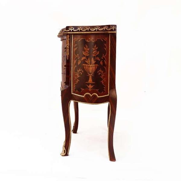 Chest Of Drawer Baroque Cabinet Louis Xv Antique Style