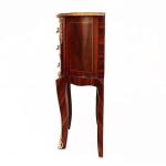 Chest Of Drawer Baroque Cabinet Louis Xv Antique Style Half Circle