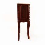 Chest Of Drawer Baroque Cabinet Louis Xv Antique Style Half Circle