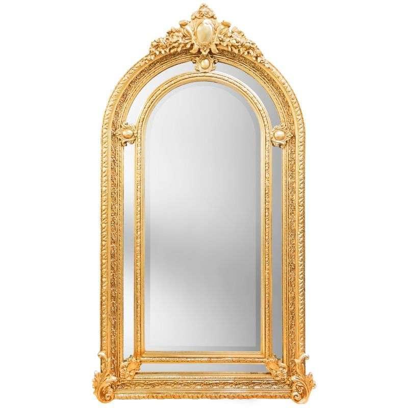 MACE Heritage - Miroir Napoléon III / baroque – rouge, doré