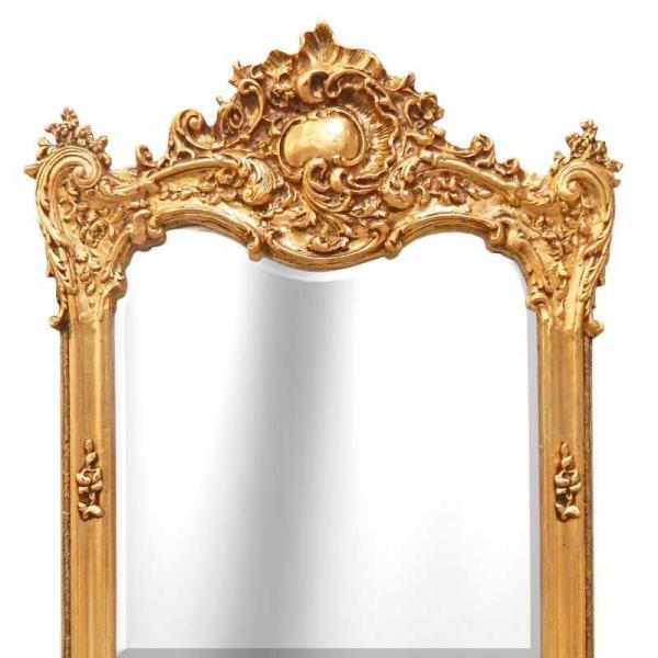 Baroque mirror - rectangular shape - Classic mirror - Gold colour - Suitable for all rooms - MACE