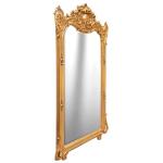 Baroque mirror - rectangular shape - Classic mirror - Gold colour - Suitable for all rooms - MACE
