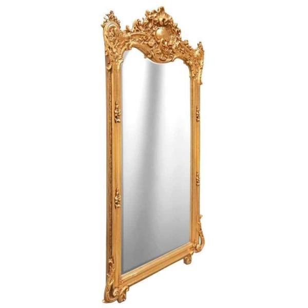 Baroque mirror - rectangular shape - Classic mirror - Gold colour - Suitable for all rooms - MACE