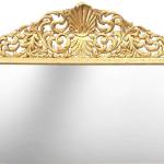 MACE Heritage - Luxuriöser Barockspiegel - Sehr großes Format - Klassischer Spiegel - dekorativer Spiegel - Goldfarbe