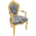 MACE Heritage - Fauteuil Rococo / baroque – feuille d’or, sculpté, rouge, doré