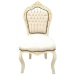 MACE Heritage - Chaise de salle à manger Rococo / baroque – rouge, beige