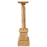 MACE Heritage - Empire-Stil - Marmorständer -Beige/Bronze vergoldet - Klassische Möbel - Marmormöbel