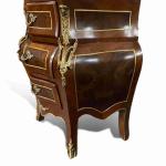 MACE Heritage - Commode baroque – marbre, laiton, noir, rouge, brun
