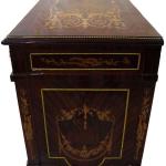 MACE Luxus Barock Sideboard mit Intarsien Messingbeschlägen 2 Schubladen und 2 Türen