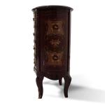 Baroque Chest Of Drawers - Four Drawers - Color Brown - Marquetry -MACE