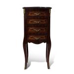 MACE - Baroque Chest Of Drawers - Louis XVI Style - Brown - Brass - Handmade - For All Room