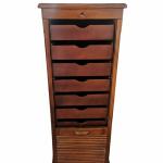 English office cabinet - Light brown color - Handmade - Solidwood -9 drawers - file cabinet - Office furniture - MACE