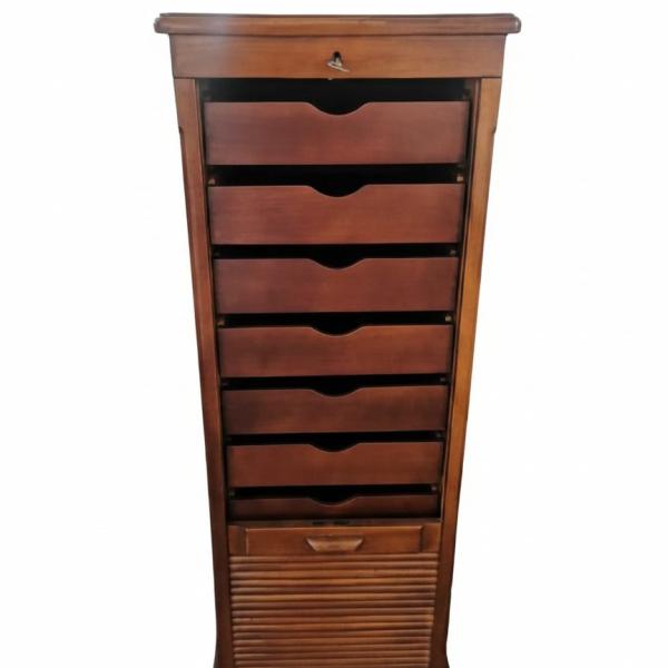 English office cabinet - Light brown color - Handmade - Solidwood -9 drawers - file cabinet - Office furniture - MACE