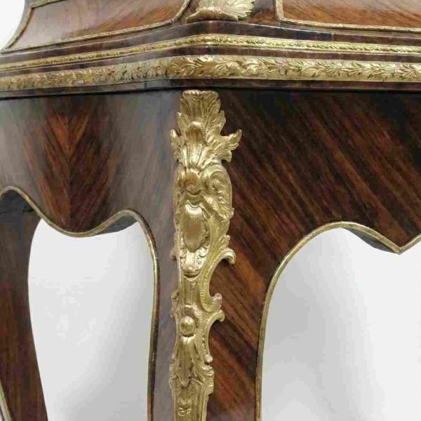 MACE Heritage - Table console baroque – velours, marbre, rouge, doré