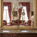 MACE Heritage – Baroque Family Tree Photo Holder in Antique Gold, Luxury Display Stand