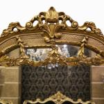MACE Heritage Barock Konsole mit Spiegel – Gold & Marmor – Handgefertigt