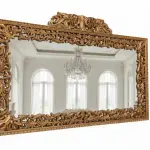 MACE Heritage - Luxuriöser Barockspiegel - Großformat - Klassischer Spiegel - Dekorativer Spiegel - Farbe Gold