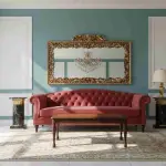 MACE Heritage - Luxuriöser Barockspiegel - Großformat - Klassischer Spiegel - Dekorativer Spiegel - Farbe Gold