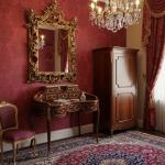 MACE Heritage – Baroque Secretary Desk in Solid Wood with Brass Details
