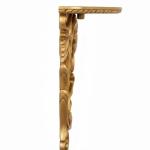 MACE Heritage – Baroque Wall Console in Gold Finish with Rococo Carved Ornaments