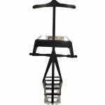 MACE Heritage - Baroque Louis XVI office hanger -Brown color - Mirror - One small drawer - Office furniture